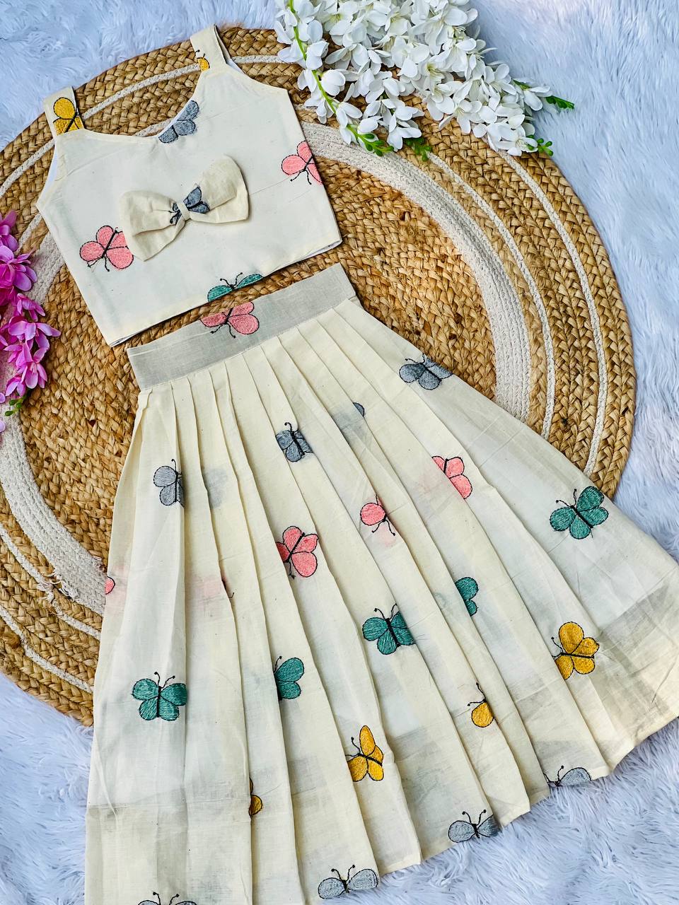 Graceful Pure Cotton Fabric Lahenga Choli