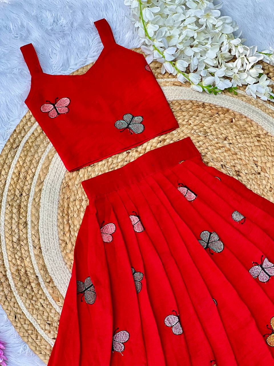 Graceful Pure Cotton Fabric Lahenga Choli