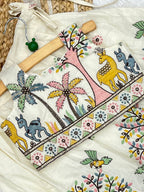 Pure Cotton Beautiful Fabric Full Stitched Lehengha Choli For Kids