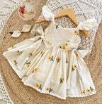 Graceful Pure Cotton Fabric Kids Frocks