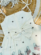 Premiuem Summer Special Khadi Cotton Fabric Kids Frock