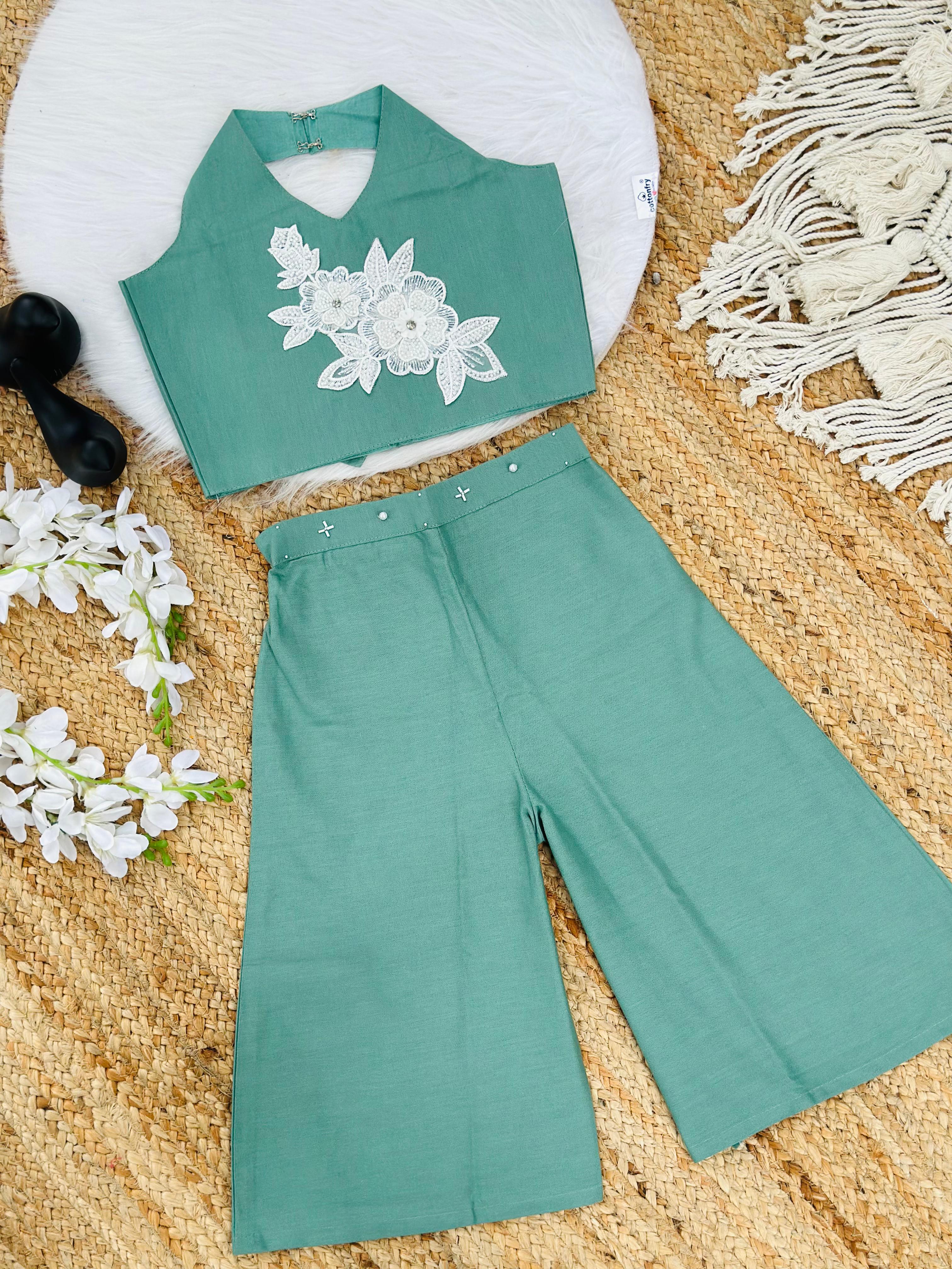 Trending Premium Khadi Cotton Fabric Kids Cord-Set
