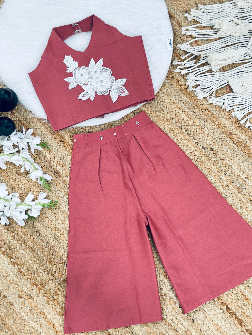 Trending Premium Khadi Cotton Fabric Kids Cord-Set