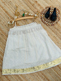 Special Pure Cotton Fabric Embroidery Kids Top