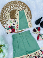 Super Hit Pure Khadi Cotton Printed Kids Cord-Set