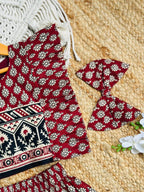 Cool Comfy Jaipuri Cotton Fabric Kids Lahenga Choli